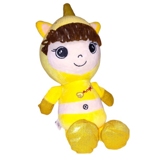 عروسک مدل دختر یونیکورن لباس کبریتی ارتفاع 50 سانتی متر*256