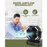 پنکه شارژی جیپاس 8 اینچ مدل GF21220 ریموتدار با باتری 10000 میلیآمپرساعت