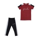 ست تی شرت و شلوار پسرانه مدل MDSS-CH0664