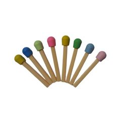 پاک کن مدل چوب کبریتی طرح گوسفند بسته 8 عددی