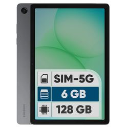 تبلت 11 اینچ سامسونگ مدل Galaxy Tab A11 Plus 5G، ظرفیت 128 گیگابایت و رم 6 گیگابایت، قابلیت پشتیبانی از سیم کارت،