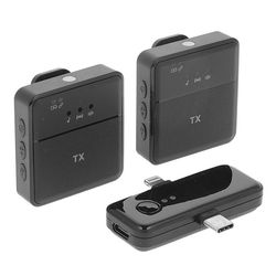 میکروفن یقه ای مدل SX31 dual 3in1 Multi-Function دو کاربر