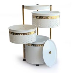 سبد سیب زمینی و پیاز آسمان مدل پروباکس گلدار کد 636 + اعتبار دیجی پی