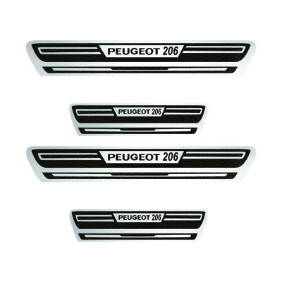 برچسب پارکابی خودرو کد S15 مناسب برای پژو 206 بسته 4 عددی 