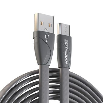 کابل تبدیل USB به MicroUSB کینگ استار مدل K112 A طول 1.2 متر