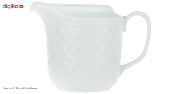 سرویس غذاخوری 102 پارچه 12 نفره چینی زرین ایران مدل رادیانس سفید درجه عالی