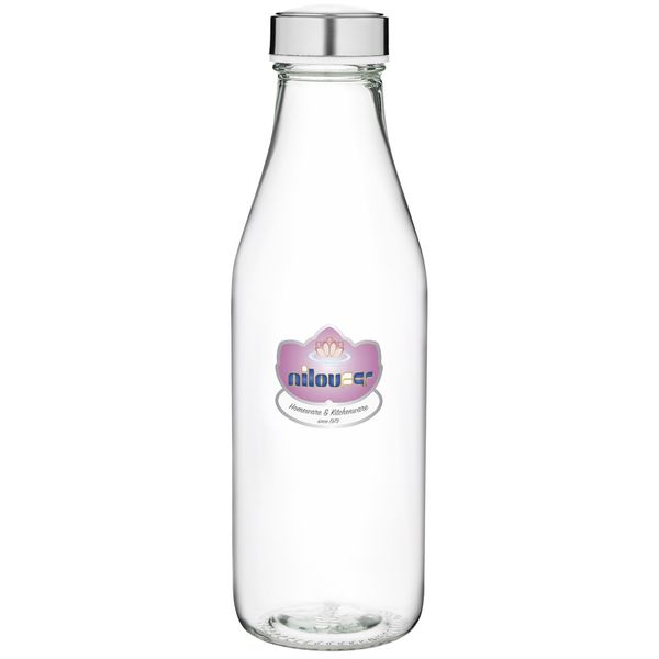 بطری آب نیلوفر مدل لوتوس گنجایش 1 لیتر