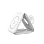 شارژر بی سیم مدل 3in1 magnetic wireless charger