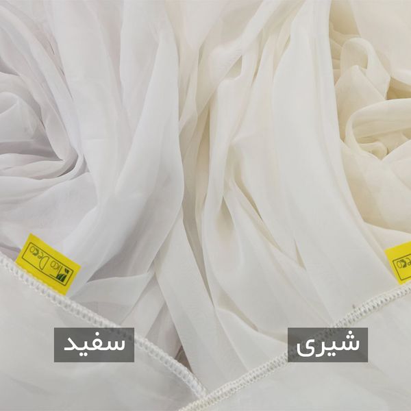 پرده تیکو دکو مدل لیفه حریر کلاسیک جفت سایز 150x180 سانتی متر
