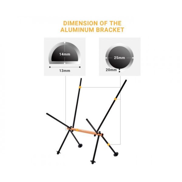 صندلی سفری کینگ کمپ مدل KC2033