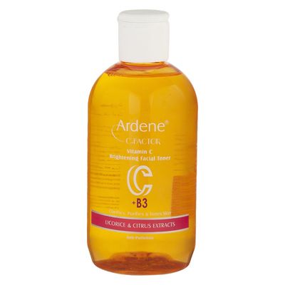 تونیک پاک کننده صورت آردن سی فکتور مدل ویتامین c مناسب انواع پوست حجم 250 میلی لیتر