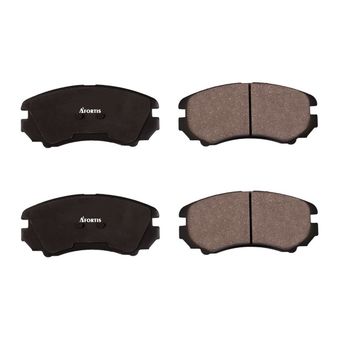 لنت ترمز جلو آفورتیس مدل 1D3704L-FX مناسب برای هیوندای کوپه