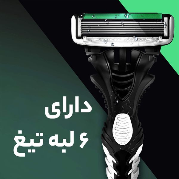 خود تراش دورکو مدل 6blade تحت لیسانس بسته 10 عددی