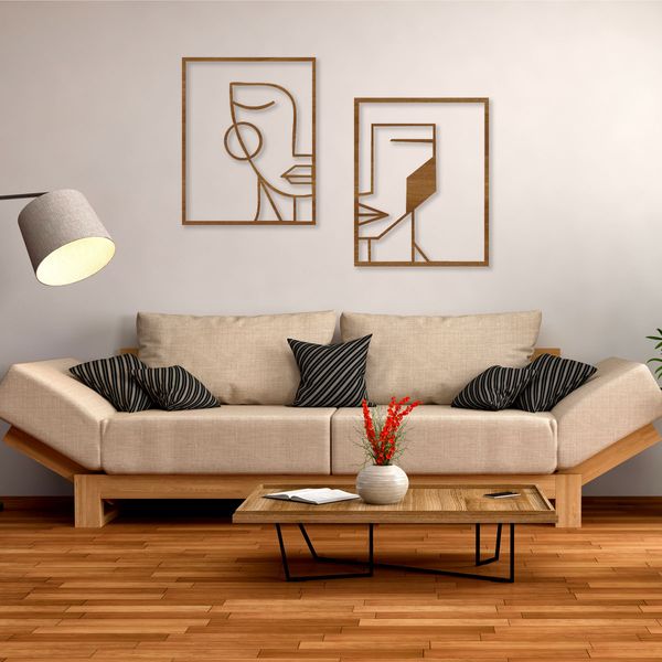 دیوارکوب مدل F18 مجموعه 2 عددی