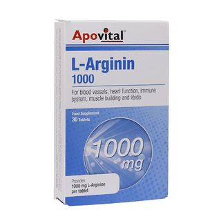 قرص ال آرژنین آپوویتال - 1000 میلی گرم بسته 30 عددی*803