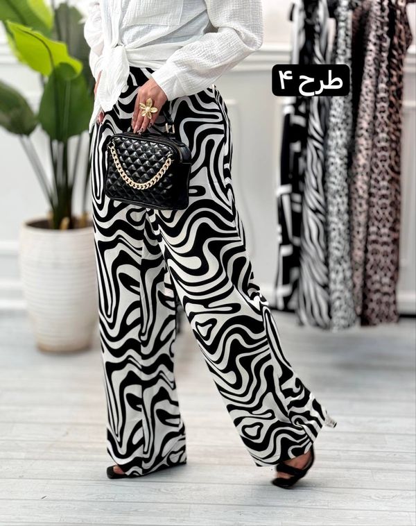 شلوار طرحدار الیکا 2060