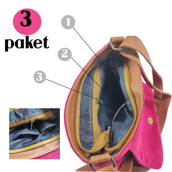 کیف رودوشی دخترانه مدل  X - K11