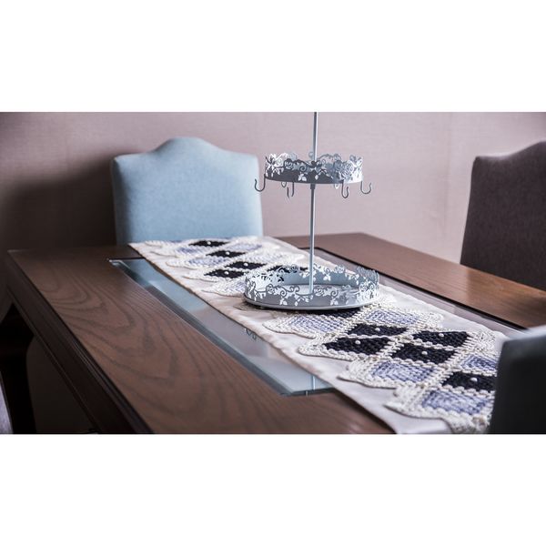 سرویس روتختی شاهو مدل Black Pearl دو نفره 7 تکه