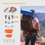 ظروف سفری کینگ کمپ مدل Adventure 1 کد KA2007 مجموعه 12 عددی