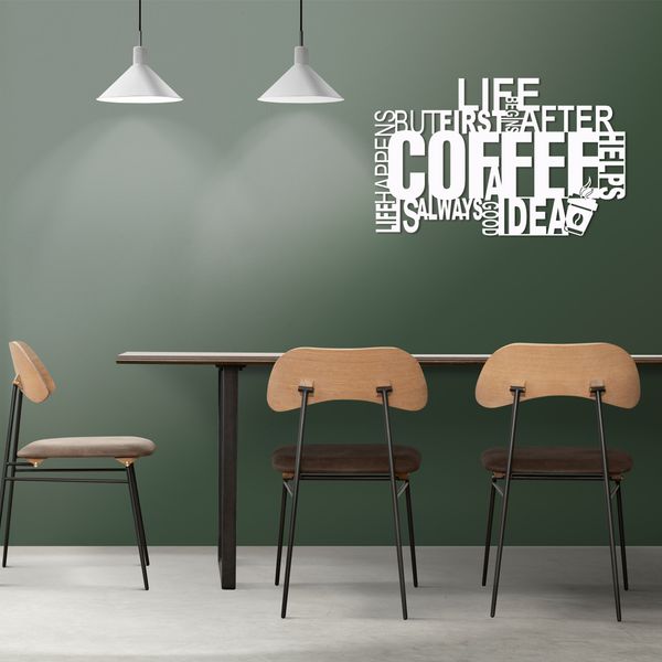 دیوارکوب طرح کافی شاپ کد CS02