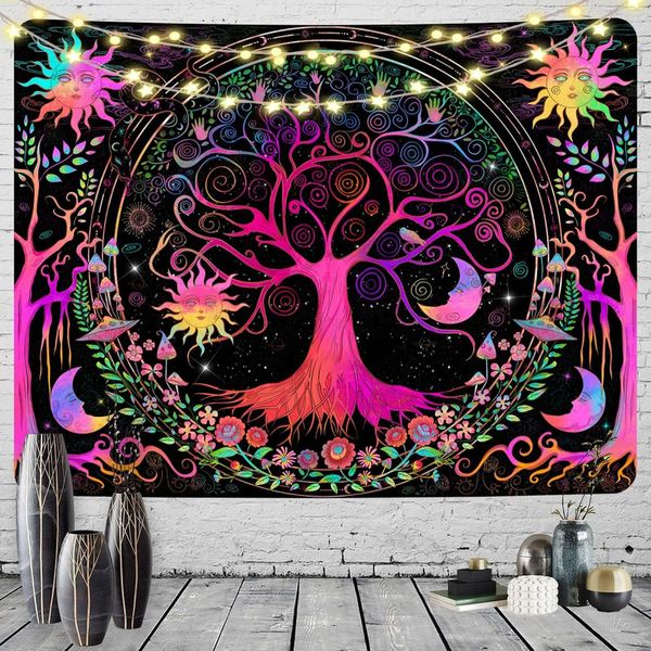 پوستر پارچه ای فیانی مدل بک دراپ درخت زندگی کد F120