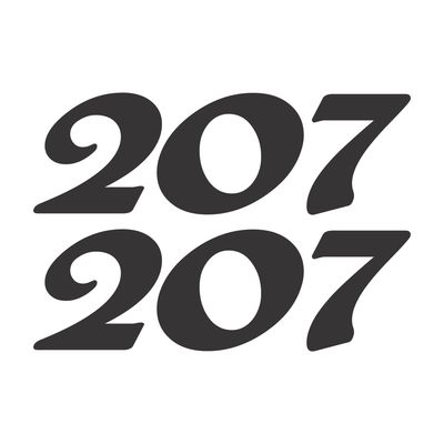 استیکر خودرو 207 کد 101266 دو عددی