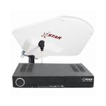 گیرنده دیجیتال مدل STAR.HEVC.SR88000 به همراه آنتن هوایی STAR