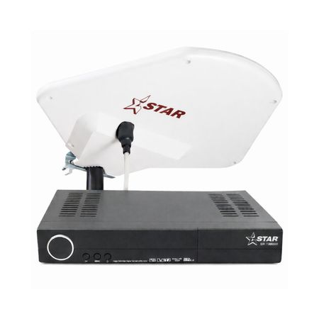 گیرنده دیجیتال مدل STAR.HEVC.SR88000 به همراه آنتن هوایی STAR