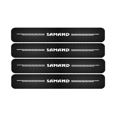 برچسب پارکابی خودرو مدل  کربن کد SP143 مناسب برای سمند بسته 4 عددی*666