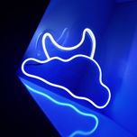 تابلو نئون فلکسی طرح ابر و ماه مدل A1