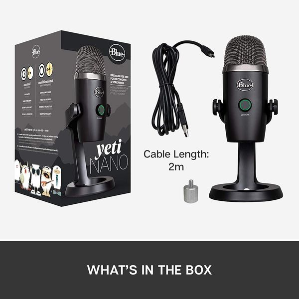 میکروفن کاندنسر بلو مدل Yeti Nano