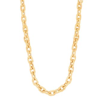 گردنبند طلا 18 عیار مردانه گالری طلا مریم اکرمی مدل هرمس 4