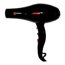 سشوار حرفه‌ای 2000 وات سایونا مدل SY-1300، موتور AC، وزن 700 گرم، دارای سری متمرکز‌کننده باریک، متمرکز‌کننده پهن با ویژگی صاف‌کن