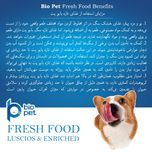غذای‌ سگ بایو پت مدل گوشت Beef Sausage وزن 400 گرم مجموعه 50 عددی