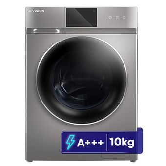 ماشین لباسشویی 10 کیلوگرم اتوماتیک ایکس ویژن مدل TX102-AWD/ASD