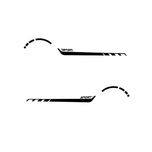 برچسب بدنه خودرو طرح اسپرت کد SL1142 بسته 2 عددی*959