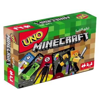بازی فکری مدل اونو ماینکرفت uno mincraft