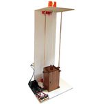 کیت آموزشی مدل کیت سازه حرکتی پایه نهم آسانسور چوبی کد hp_123
