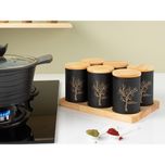 ست جا ادویه 7 پارچه آرتیستون مدل بامبو