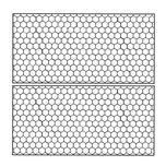 برچسب چراغ خودرو مهدیار طرح لانه زنبوری کد BCH101