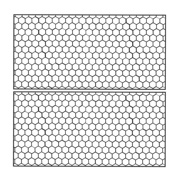 برچسب چراغ خودرو مهدیار طرح لانه زنبوری کد BCH101