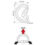 کارابین کمپ مدل TRIAD LOCK F2022