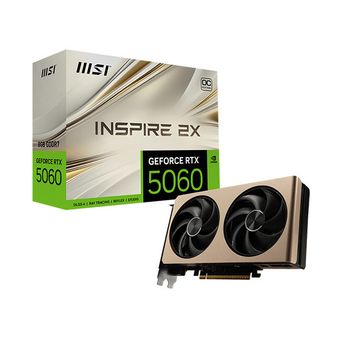 کارت گرافیک ام اس آی مدل GeForce RTX 5060 8G INSPIRE 2X OC