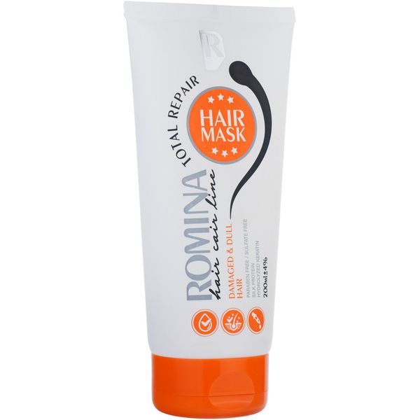 ماسک مو رومینا مناسب مو آسیب دیده حجم 200 میلی لیتر