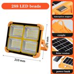 چراغ اضطراری مدل SA-3423 با نور چند رنگ