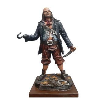 مجسمه مدل دزد دریایی کاراییب طرح فیگور آنتیک کد Italy