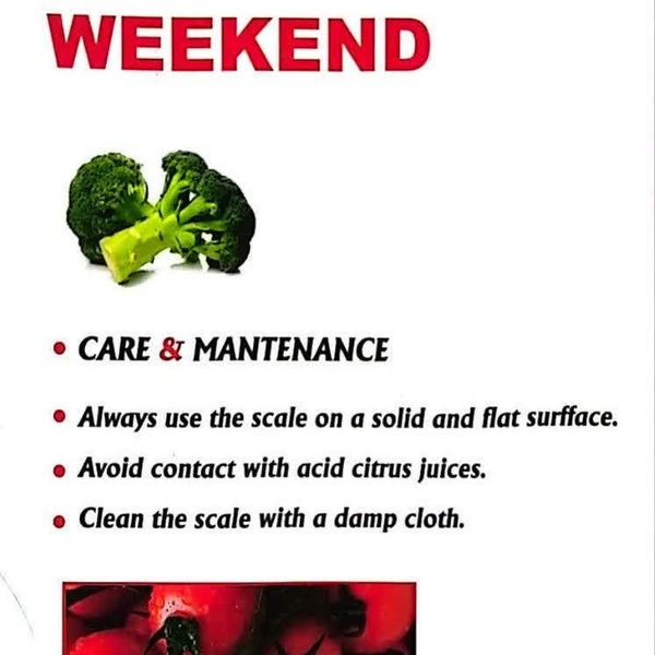 ترازو آشپزخانه دیجیتال ویکند مدل 040S