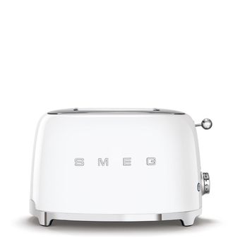 تستر 2 اسلایس کوچک اسمگ SMEG مدل TSF01 سفید براق