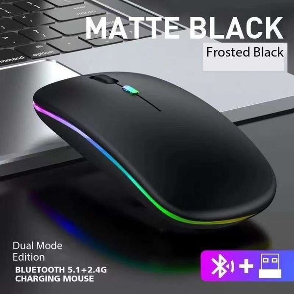 ماوس بی سیم الترا اسلیم (ultra slim) سایلنت RGB با قابلیت شارژ