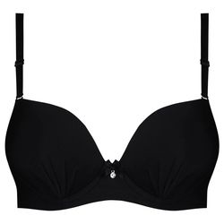 سوتین زنانه مدل اسفنجی فنردار 9890 رنگ مشکی